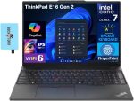 لينوفو لابتوب ثينك باد E16 للاعمال بشاشة 16 انش IPS FHD + WVA (10 انوية، انتل i7-1355U، ذاكرة RAM 16GB، SSD 512GB، كيبورد باضاءة خلفية، قارئ بصمات، ثاندربولت 4، واي فاي 6، ويندوز 11 برو) مع موزع
