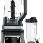 خلاط 2 في 1 Bn 750 دو بلس Bn750 مع نظام اي كيو تلقائي 1200 واط من نوتري نينجا، اسود/رمادي، «ضمان لمدة عام واحد على الاقل من الشركة المصنعة»