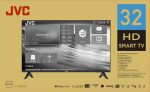 ⁦JVC تلفزيون ذكي 32 بوصة FHD اندرويد جوجل بلاي، نتفليكس، يوتيوب، شاهد، كروم كاست مدمج، بلوتوث وواي فاي، لون اسود، موديل Lt32N3105 - ضمان كامل لمدة عام⁩ - الصورة ⁦4⁩