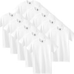 تيشيرت من القطن الثقيل للبالغين من الرجال من جلدان، (2 قطعة)