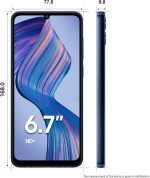 ⁦سامسونج جوال جالكسي F05 (ازرق توايلايت، ذاكرة تخزين 64GB، ذاكرة RAM 4GB) | ميديا تيك هيليو G85 | كاميرا مزدوجة 50MP | كاميرا امامية 8MP | بطارية 5000mAh | شحن سريع 25 واط | شاشة 90Hz | شريحتين اتصال⁩ - الصورة ⁦3⁩