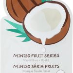 مينيسو قناع الوجه المرطب من فروت سيريز - منقوع جوز الهند للبشرة المرطبة والمغذية