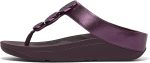 ⁦FitFlop Halo Bead-Circle Metallic Toe-Post womens Slide Sandal⁩ - الصورة ⁦4⁩