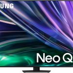 سامسونج تلفزيون نيو QLED 75 بوصة، QN85D، 4K، LED صغير، تقنية كوانتوم ماتريكس، ترقية 4K بالذكاء الاصطناعي، تلفزيون سامسونج بلس، تلفزيون تايزن الذكي، QA75QN85DBUXZN (2024 - نسخة الامارات العربية المتحدة