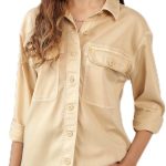 اميريكان ايغل قميص كارجو كور للنساء 331344137_AMEC207 5385