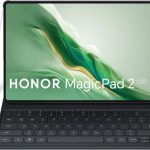 تابلت ماجيك باد 2 من هونر بذاكرة RAM 12GB وذاكرة روم 256GB مقاس 12.3 انش وواي فاي بلون ابيض مع كيبورد بلوتوث ذكي وقلم سحري - اصدار الشرق الاوسط