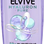 شامبو لوريال الفيف هيالورون النقي لفروة الرأس الدهنية والاطوال المجففة من لوريال باريس، 600 مل