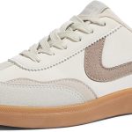 لاكي ستيب حذاء رياضي عصري كلاسيكي كاجوال للنساء، حذاء تزلج مريح غير قابل للانزلاق