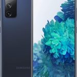 هاتف سامسونج جالكسي اس 20 اف اي للجيل الخامس؛ هاتف ذكي بدون شريحة اتصال - كحلي (إصدار المملكة المتحدة)