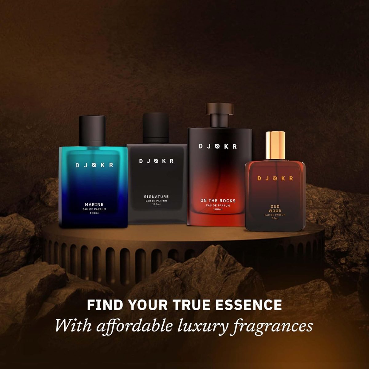 ⁦عطر اون ذا روكس للرجال من دجوكر، 100 مل | او دي بارفان | بخاخ عطر فاخر فاخر يدوم طويلا⁩ - الصورة ⁦7⁩