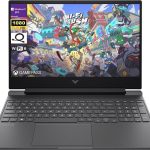 HP لابتوب العاب فيكتس 15.6 انش FHD 15.6 انش، معالج AMD رايزن 5 7535HS، راديون RX 6550M (يتفوق على نفيديا جيفورس RTX 3050)، 8GB RAM 512GB SSD، كيبورد باضاءة خلفية، ويندوز 11 برو، فضي ميكا