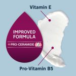 ⁦لوبريديرم لوشن مرطب لليدين والجسم خالي من العطور + برو سيراميد مع فيتامينات E وبرو فيتامين B5، ترطيب مكثف للبشرة المصابة بالحكة والجافة للغاية، غير دهني، 32 اونصة سائلة اوز⁩ - الصورة ⁦3⁩