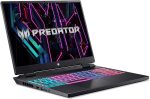 ⁦ايسر لابتوب العاب بريداتور هيليوس نيو 16 الجيل 14 انتل كور i9-14900HX 24 نواة حتى 5.80GHz/8GB انفيديا RTX4070/16 انش 240Hz/واي فاي 6E/RGB KB/ويندوز 11 هوم/اسود (16GB RAM | 1TB SSD)⁩ - الصورة ⁦10⁩