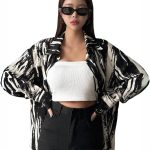 قميص كبير الحجم للنساء من جريسيلوكس