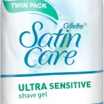 جيلايت فينوس جل حلاقة للنساء من ساتين كير، فائق الحساسية، 7 اونصة، عبوة من قطعتين