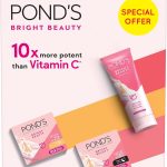 عبوة برايت بيوتي ريجيم من بوندز (كريم نهاري + كريم ليلي + منظف للوجه) خصم 20%