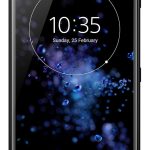 سوني موبايل اكسبيريا XZ2، ذاكرة رام 4 جيجابايت، ذاكرة داخلية 64 جيجابايت، هاتف ذكي بدون شريحة اتصال، اسود سائل (مجدد)