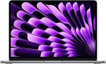 MacBook Air موديل 2024 من Apple (مقاس 13 إنش، شريحة Apple M3 بوحدة معالجة مركزية ثمانية النوى ووحدة معالجة رسومات غرافيك مع 10 نوى، ذاكرة موحدة 8GB‏، 512GB) - رمادي فلكي؛ العربية/الإنجليزية