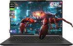 MSI لابتوب العاب ستيلث A16 AI+ كوبايلوت، AMD رايزن AI 9-365، 32GB LPDDR5X RAM، 4TB PCIe SSD، شاشة 16 انش QHD (2560x1600) 240Hz، انفيديا جي فورس RTX 4070، كيبورد باضاءة خلفية، W11 برو، اسود