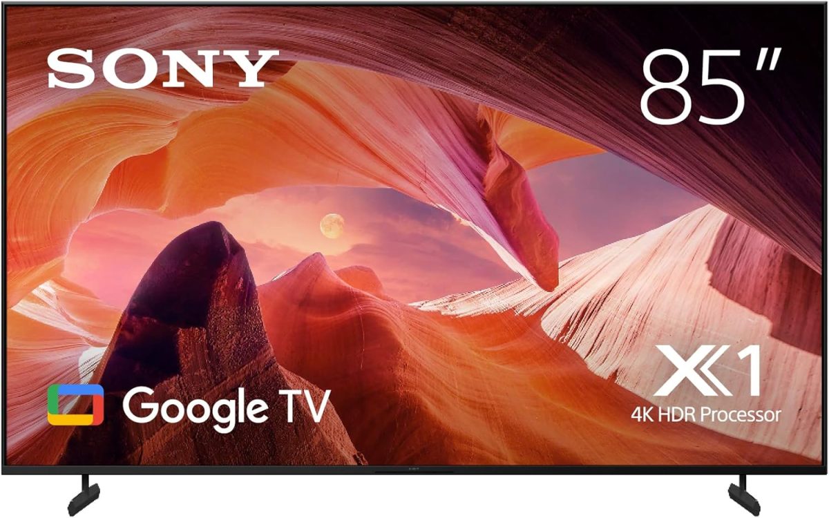 سوني تلفزيون برافيا 85 بوصة 4K UHD LED سمارت جوجل تي في - KD-85X80L (موديل 2023) - اصدار الامارات العربية المتحدة | ضمان لمدة عام من الشركة المصنعة (مجدد)