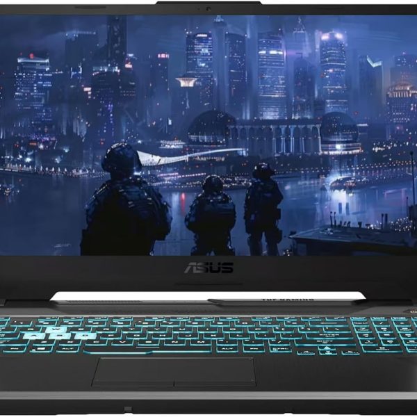 اسس لابتوب العاب تي يو اف A15 بشاشة FHD 15.6 انش 144Hz ومعالج AMD رايزن 7-7435HS وانفيديا جيفورس RTX 3050 بتردد 144Hz و32GB DDR5 و1TB PCIe SSD وويندوز 11 هوم وقاعدة ماوس TWE