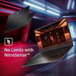 ⁦ايسر لابتوب العاب نيترو في 15 2024، شاشة 15.6 انش FHD IPS 144Hz، انتل الجيل 13 i7-13620H حتى 4.90GHz، جيفورس RTX 4060، 64GB DDR5، 1TB SSD، كيبورد باضاءة خلفية، واي فاي 6، ويندوز 11 برو، مع فرشاة⁩ - الصورة ⁦7⁩