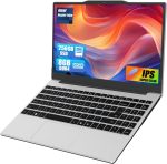 Celeron N5095 Mini Laptop, Student and Business, 14 Inch FHD IPS Display (up to 2.9 GHz, Beats N4020), Numerical Keyboard, 2.4/5G WiFi, 38WH Battery, Webcam, Mini HDMI, USB, Type-C (8GB DDR4 RAM 256GB