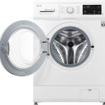 LG غسالة تحميل امامي، 7 كغم، 6 حركات مباشرة، سمارت دياجنوسيس™ - FH2J3QDNG0P 'ضمان لمدة عام واحد على الاقل'