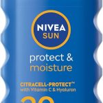 بخاخ الوقاية من الشمس صن يحمي من الاشعة فوق البنفسجية نوع A وB بعامل حماية من الشمس 30 من نيفيا، 200 مل