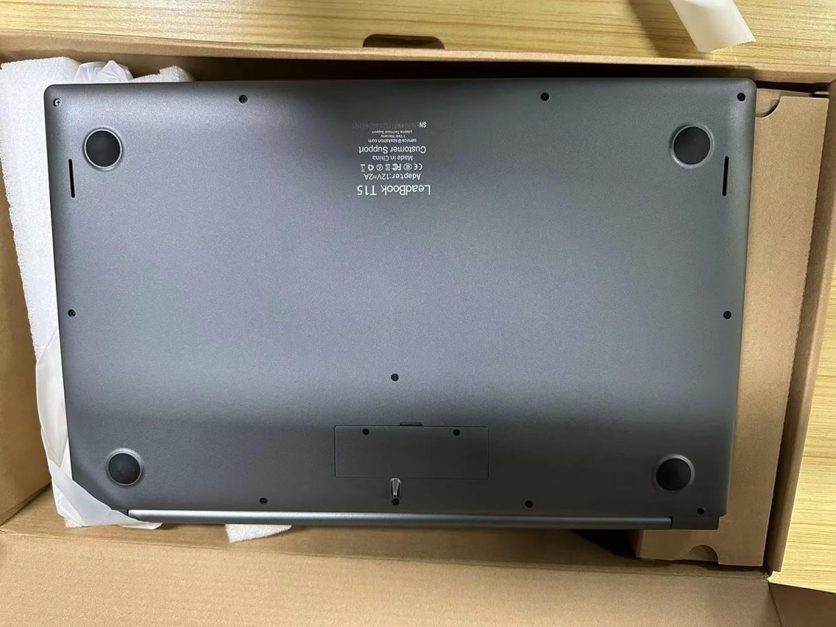 ⁦Morostron 15.6 Inch Touch Laptop with Full Metal Housing High-End 16GB DDR4+512GB SSD, Quad-Core N95 3.4GHz Processor, 1920×1080 Full HD IPS Screen⁩ - الصورة ⁦12⁩