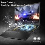 ⁦ايسر لابتوب العاب نيترو في 15 2024، شاشة 15.6 انش FHD IPS 144Hz، انتل الجيل 13 i7-13620H حتى 4.90GHz، جيفورس RTX 4060، 64GB DDR5، 1TB SSD، كيبورد باضاءة خلفية، واي فاي 6، ويندوز 11 برو، مع فرشاة⁩ - الصورة ⁦4⁩