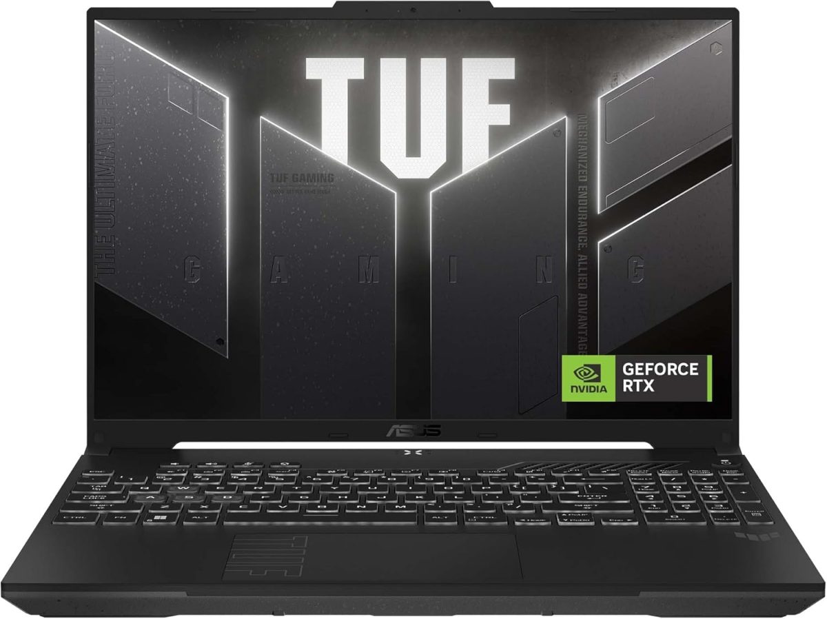 اسس معالج العاب تي يو اف F16 FX607VU-RL031W الجيل 13 انتل كور i7-13620H 2.4GHz / 16GB / 1TB PCIe G4 SSD/انفيديا جيفورس RTX™ 4050 6GB GDDR6 / 16 انش / ويندوز هوم/رمادي