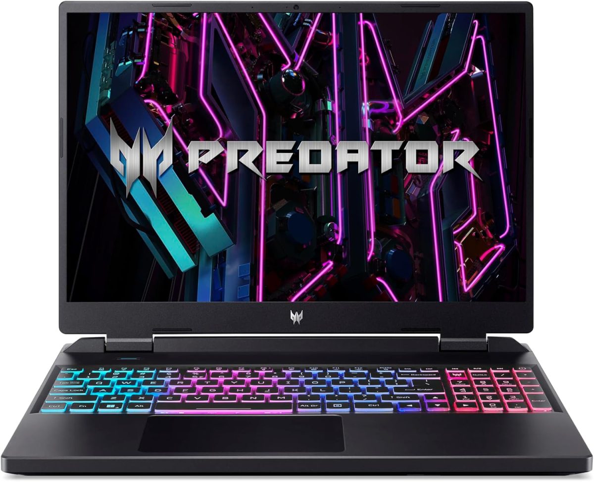 ايسر لابتوب العاب بريداتور هيليوس نيو 16 الجيل 14 انتل كور i9-14900HX 24 نواة حتى 5.80GHz/8GB انفيديا RTX4070/16 انش 240Hz/واي فاي 6E/RGB KB/ويندوز 11 هوم/اسود (16GB RAM | 1TB SSD)