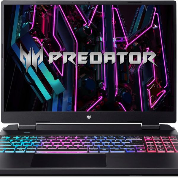 ايسر لابتوب العاب بريداتور هيليوس نيو 16 الجيل 14 انتل كور i9-14900HX 24 نواة حتى 5.80GHz/8GB انفيديا RTX4070/16 انش 240Hz/واي فاي 6E/RGB KB/ويندوز 11 هوم/اسود (16GB RAM | 1TB SSD)