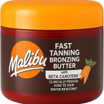 ماليبو زبدة الجسم سريعة التسمير من صن برونزينج مع بيتا كاروتين، برائحة جوز الهند الاستوائية، 300 مل