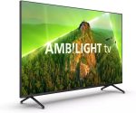 فيليبس تلفزيون جوجل سمارت LED 55 بوصة من سلسلة 7900، تلفزيون 4K LED Ambilight، دولبي فيجن ودولبي اتموس، مساعد جوجل، بكسل بريسايس الترا HD، 55PUT7908/56