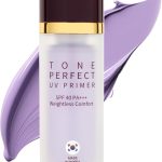 تيرازدن برايمر كوري مرطب للوجه 30 مل - قاعدة مصححة خفيفة الوزن للمكياج والعناية بالبشرة بعامل حماية من اشعة الشمس 40 ارجواني لافندر - يقلل الاحمرار ويرطب البشرة الحساسة بالصبار