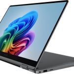 سامسونج لابتوب جالكسي بوك 5 360 كوبايلوت + بي دي بشاشة لمس FHD AMOLED 15.6 انش، 16GB / 512GB، مكبرات صوت دولبي اتموس رباعية وبطارية تدوم طوال اليوم، NP750QHA-KA1US، رمادي