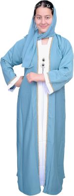 عباية للبنات، فستان اسلامي للبنات، عباية باكمام طويلة، فستان صلاة عربي، عباية، فستان قفطان للبنات، فستان ماكسي للفتيات، جلباب للبنات.