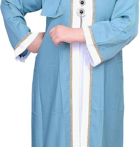 عباية للبنات، فستان اسلامي للبنات، عباية باكمام طويلة، فستان صلاة عربي، عباية، فستان قفطان للبنات، فستان ماكسي للفتيات، جلباب للبنات.
