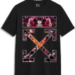 تي شيرت لوفي بي: Pirate King Energy, Bold, Freedom, Adventure