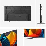 ⁦هايسينس تلفزيون ذكي QLED 100 بوصة 144Hz 100E7N - لون كوانتوم دوت ومضخم صوت مدمج ودولبي فيجن اتموس ووضع صانع الأفلام ويوتيوب ونتفليكس وشاهد وديزني بلس (2025 جديد)⁩ - الصورة ⁦3⁩
