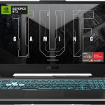 اسس تي يو اف للالعاب A15 2024 FA506NC-HN003W AMD رايزن 5 RTX 3050 16GB RAM 512GB SSD/اسود/كيبورد اسباني