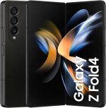جوال سامسونج جالكسي Z Fold4 القابل للطيّ، يدعم شريحتين، نظام أندرويد، ذاكرة داخلية 256GB، لون أسود
