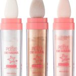 قلم بودرة هايلايتر، مكياج هايلايتر لامع للجسم، قلم مكياج لتفتيح الوجه والجسم والشعر ومستحضرات التجميل، بودرة وجه ثلاثية الابعاد طبيعية ثلاثية الابعاد، عبوة من 3 قطع