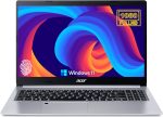 ايسر لابتوب اسباير 5 رفيع 2023 بشاشة 15.6 انش FHD وRAM 20GB وSSD 1TB ومعالج AMD رايزن رباعي النواة وكيبورد باضاءة خلفية وتسجيل بصمة الاصبع ومنفذ HDMI ومنفذ ايثرنت ومنفذ نوع C وويندوز 11 اس (مطور)