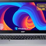 ايسر لابتوب اسباير 5 رفيع 2023 بشاشة 15.6 انش FHD وRAM 20GB وSSD 1TB ومعالج AMD رايزن رباعي النواة وكيبورد باضاءة خلفية وتسجيل بصمة الاصبع ومنفذ HDMI ومنفذ ايثرنت ومنفذ نوع C وويندوز 11 اس (مطور)