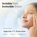 ⁦Be Bodywise Ultra Light Sunscreen SPF 50 PA+++ for Oily, Dry, Acne-prone Skin | Broad Spectrum Protection & Blue Light Protection | No White Cast | Non-Greasy | Korean Anti-Acne Technology | Water⁩ - الصورة ⁦2⁩