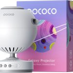 بوكوكو جهاز عرض نجوم المجرة لايت، جهاز عرض السماء المرصعة بالنجوم، مصباح اضاءة ليلية للقبة السماوية المنزلية، مصباح اضاءة ليلية لتزيين غرفة الاطفال الرضع، جهاز عرض المجرة للحفلات واعياد الميلاد