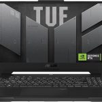اسس لاب توب العاب تي يو اف A15 FA507NVR-LP007W، AMD رايزن 7 7435HS، انفيديا جيفورس RTX™ 4060 8GB GDDR6، DDR5 16GB، 512GB SSD، 15.6، لوحة IPS، ويندوز هوم، رمادي
